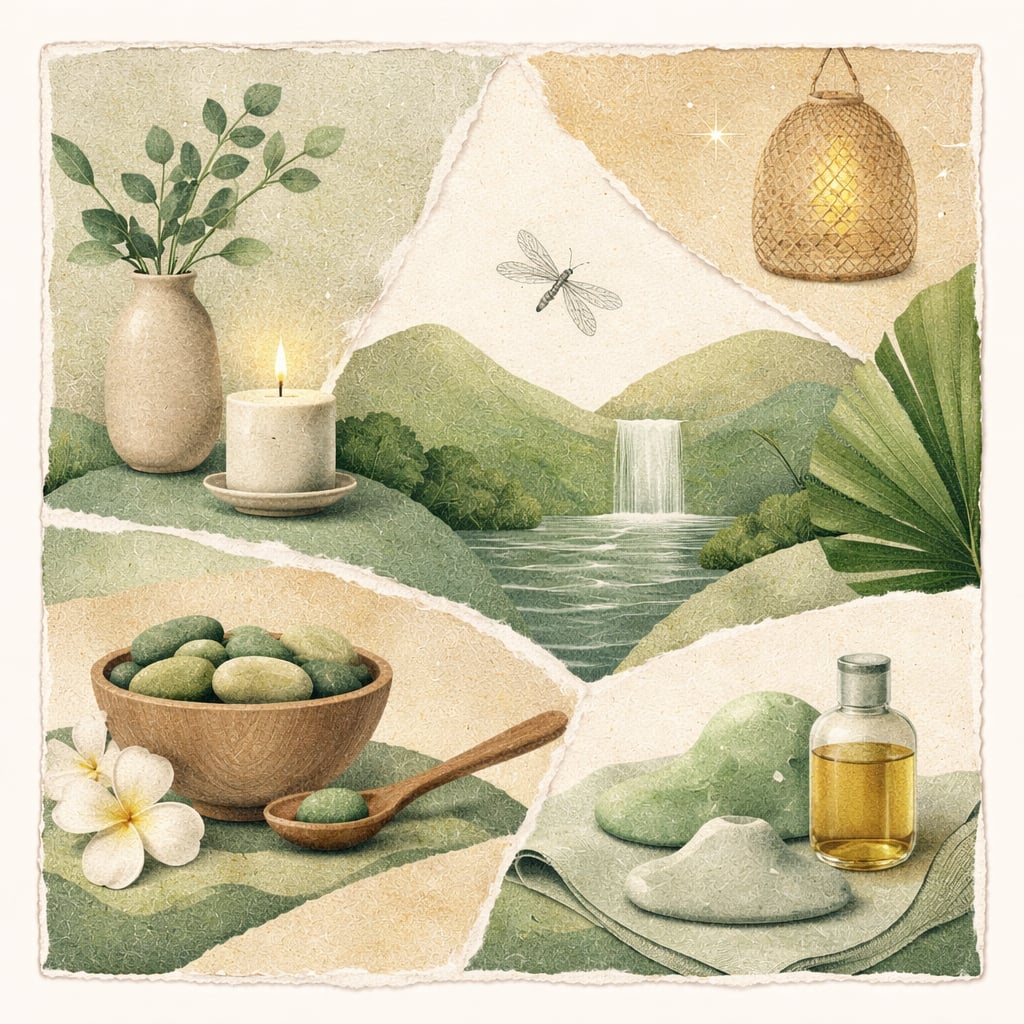 Naturscene med guldsmed